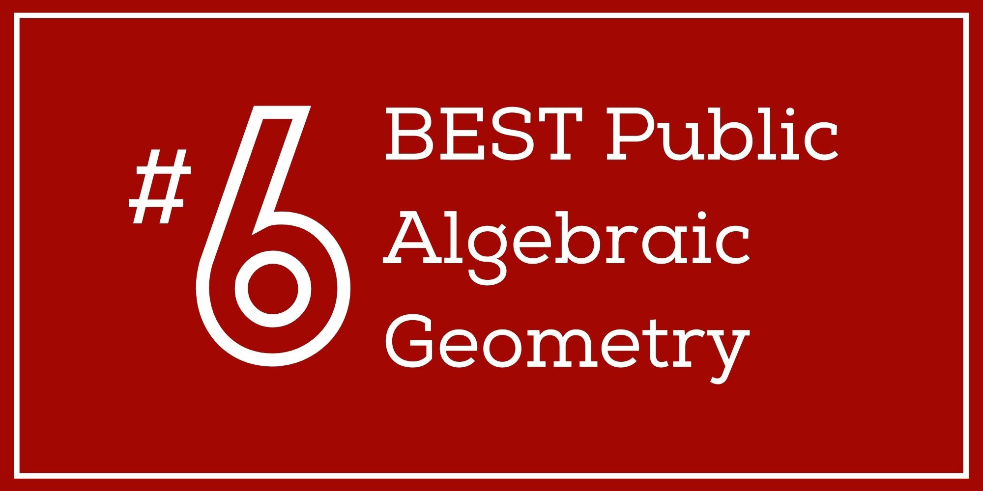 Best Public Algebraic Geometry