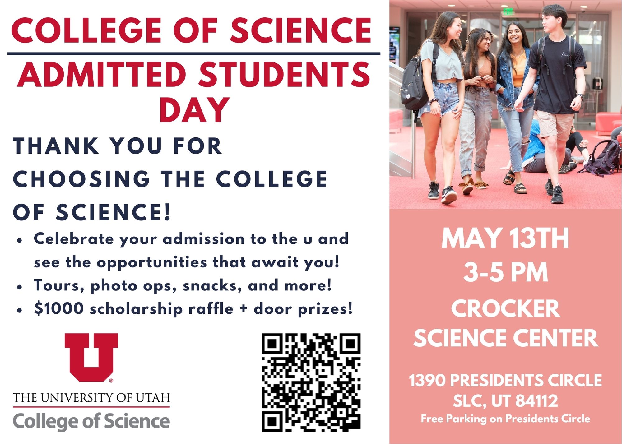 Admitted Students Day Flyer