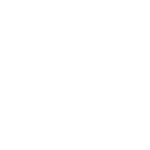 A white icon of a clothes hanger