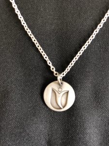 Silver Tanner Tulip necklace